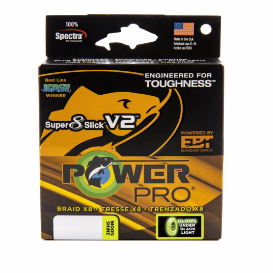 Power Pro Super 8 Slick V2 0,19 mm 135 m Moonshine