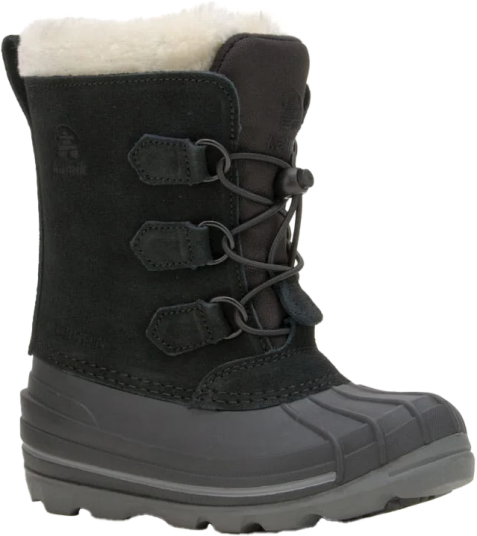 Kamik Kids" Snowdash Black 34