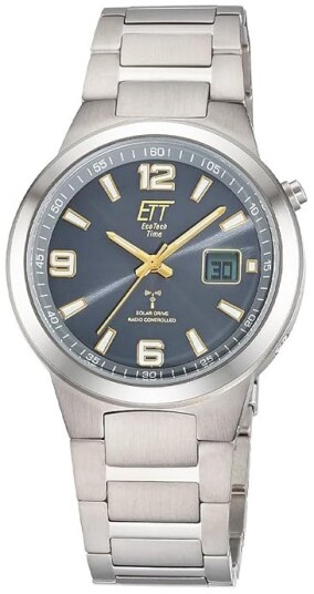 ETT Eco Tech Time Herreklokke EGT 11708 52M Everest Blå/Titan Ø41 mm