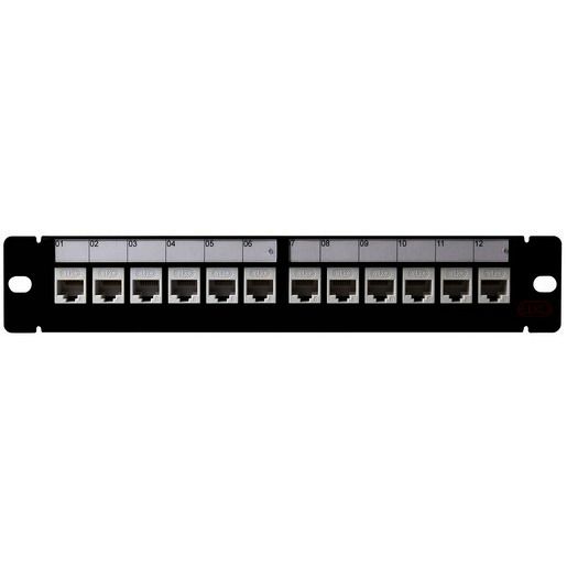 Elko Patchepanel 10" 12-port Tooless