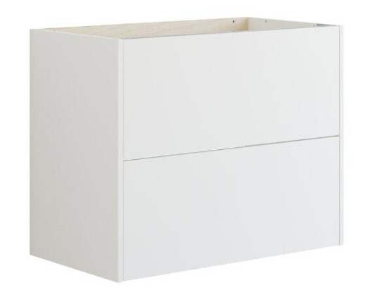 Dansani Inzo Classic Glatt Servantskap 2 Skuff B60 120xh64xd44cm Hvit Matt / 80cm