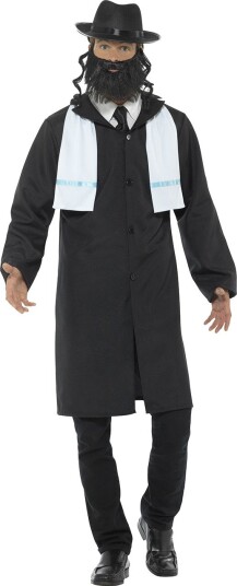 Rabbiner Herrekostyme med Hatt