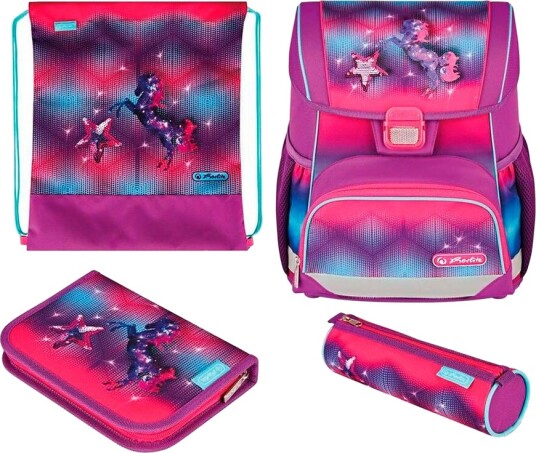 Herlitz Ultimate Skolesekk 24L Blossom