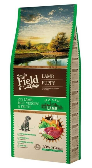 Sam´S Field Puppy Lamb (13 kg)