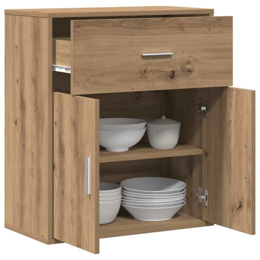 Serviesskap artisan eik 60 x 31 x 70 cm Konstruert tre
