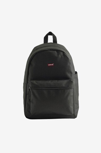 Levi's Ryggsekk Basic Backpack Caviar Svart Levi's Ryggsekk Basic Backpack Caviar Svart