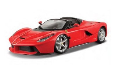 Bburago Laferrari Aperta Bil Montert På Forhånd 1:24 Laferrari Aperta Sort Rød Land Vehicle Model Bburago Laferrari Aperta Bil Montert På Forhånd 1:24 Laferrari Aperta Sort Rød Land Vehicle Model