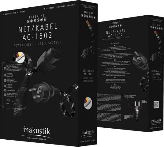 In-Akustik AC-1502 C13 Strømkabel 1.0m In-Akustik AC-1502 C13 Strømkabel 1.0m