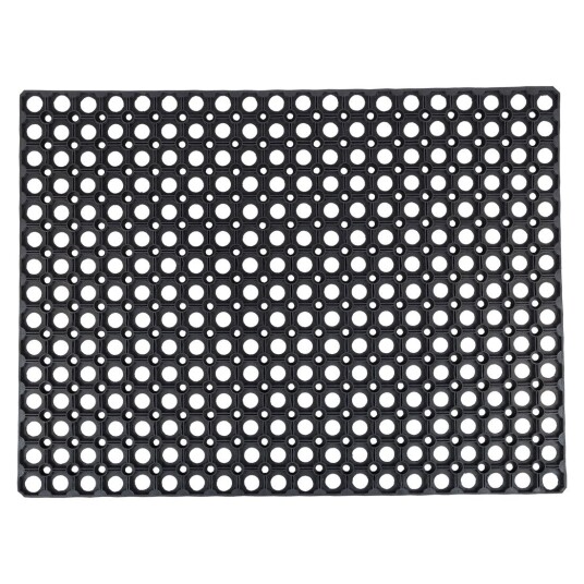 Dørmatte 60x80 Roundel Svart