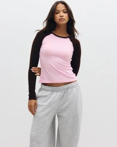 Pieces Rosa Pcannalina Ls O Neck Top Jrs D2D