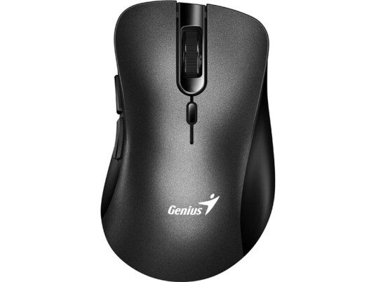 Trådløs Mus, Genius Ergo 8100S, Sort, Optisk, 1600Dpi