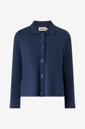 Jumperfabriken Kardigan Alexis Blå Jumperfabriken Kardigan Alexis Blå