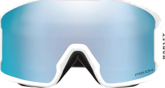 Oakley Line Miner M Vinter Skibriller Hvit med Prizm Snow Sapphire Linse Oakley Line Miner M Vinter Skibriller Hvit med Prizm Snow Sapphire Linse