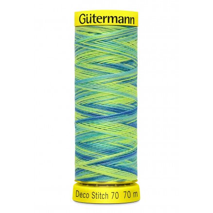 Gütermann Deco Stitch Multi 70 Lysegrønn Sytråd Polyester 9968 70m