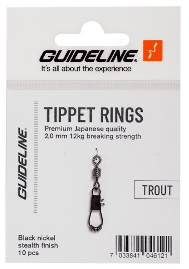 Guideline GL Tippet Rings - 2mm/12kg Guideline GL Tippet Rings - 2mm/12kg
