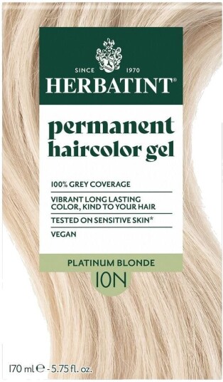 Herbatint N Hårfarge 170 Ml. 10n Platinum Blonde Hårpleie Hårfarge Hårfarge & Tilbehør