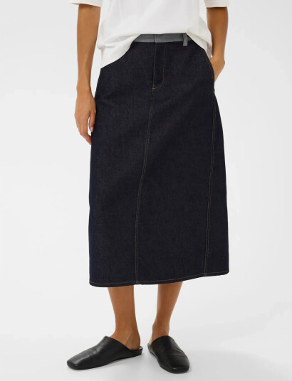 InWear Deirdraiw Denim Skirt Navy 34 InWear Deirdraiw Denim Skirt Navy 34