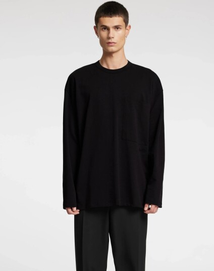 Annarr Anrfenrir Ls O Neck Tee Black XXL