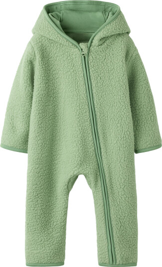 Name It Nbnolane Ls Teddy Suit Green 68