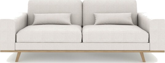 Copenhagen 3 seters Stoffsofa Lys grå