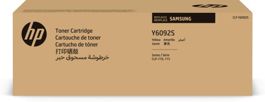 HP Samsung CLT-Y6092S gul original tonerpatron SU559A