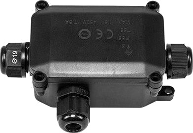 V-Tac 3-veis koblingsboks - For viderekobling, IP65 vanntett V-Tac 3-veis koblingsboks - For viderekobling, IP65 vanntett