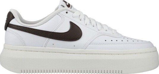 Nike Sneaker Court Vision Alta Hvit/brun/seil Kvinner størrelse 40½