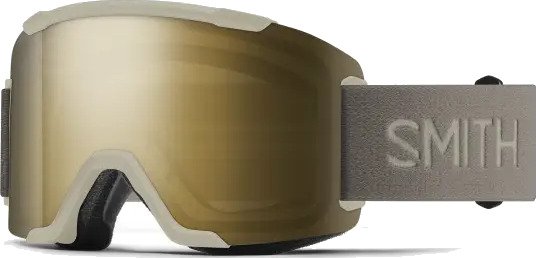 Smith skibriller Squad Cp Sun svart Gold speil/Cp Storm blå S