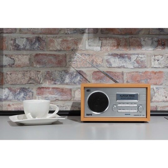 Imperial DABMAN 30 DAB+/FM-radio med treverk Imperial DABMAN 30 DAB+/FM-radio med treverk