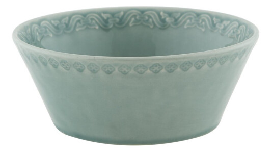 Bordallo Pinheiro  Rua Nova skål 16 cm aqua