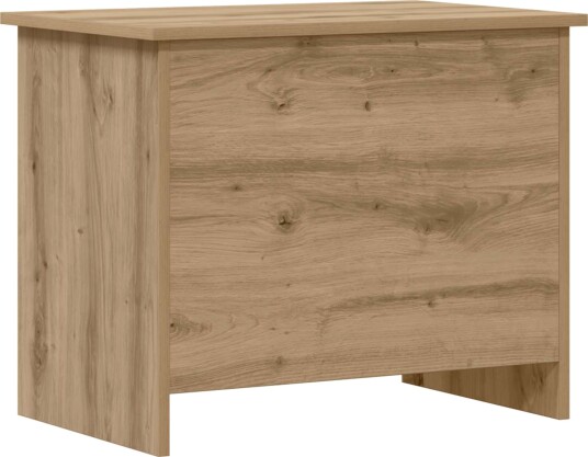 vidaXL Oppbevaringskiste Artisan eik 60 x 40 x 50 cm Konstruert tre vidaXL Oppbevaringskiste Artisan eik 60 x 40 x 50 cm Konstruert tre