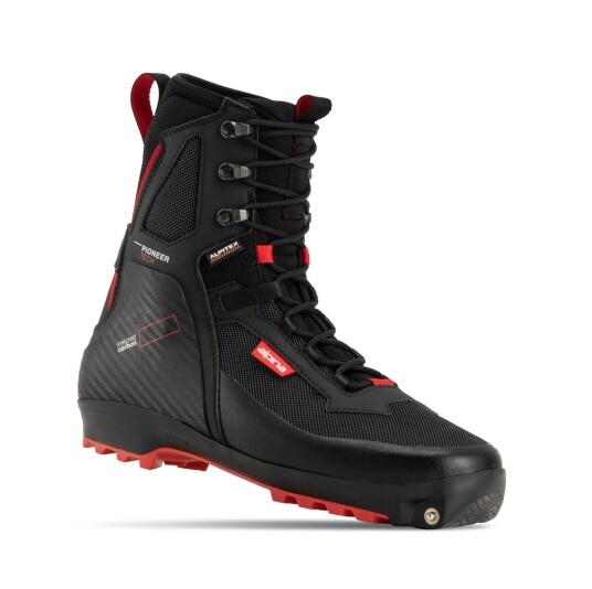Alpina Pioneer Tech 40 Unisex Fjellskistøvel Svart med Xplore Såle