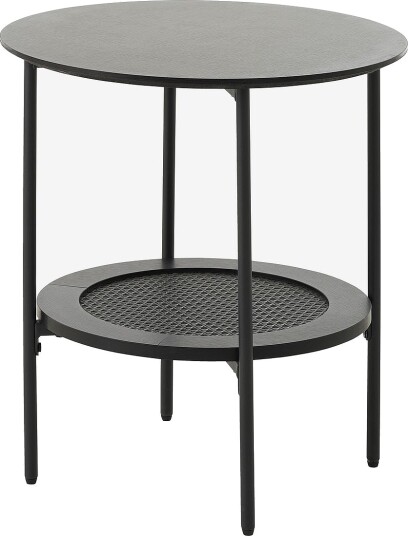 HåumSide Table Ø50 Cm BrooklynSvartAvlastningsbord & sidebord