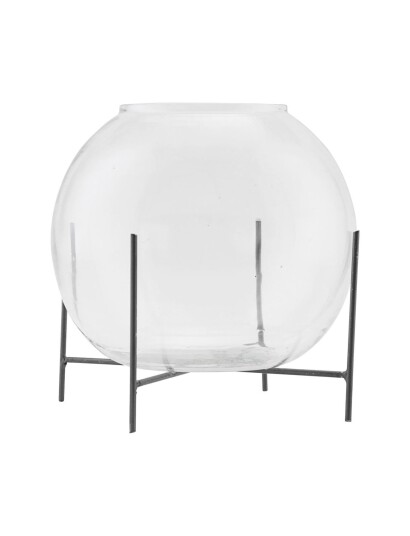 House Doctor Ada Vase MFod CLEAR H16CM
