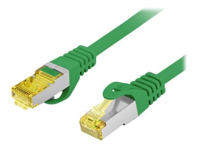 Lanberg Koblingskabel Rj-45 Hann Til Rj-45 Hann 1.5 M 6 Mm S/Ftp Cat 6A Flertrådet Uten Hindringer Green Ral6024