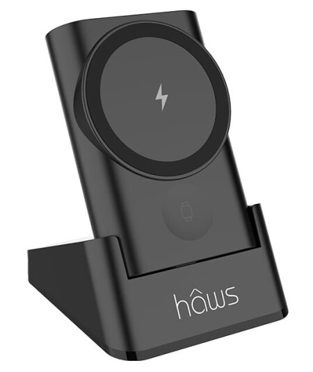 Hâws - Orø 3-i-1 Trådløs Lader og Powerbank 5200mAh