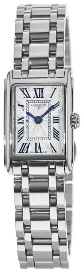 Longines Dameklokke L5.258.4.71.6 DolceVita Sølvfarget/Stål
