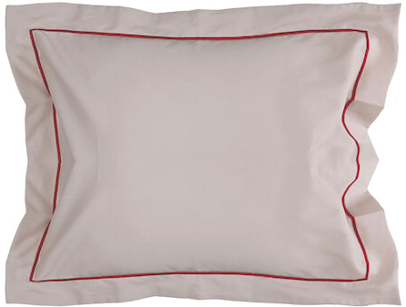 Sagaform Carl putetrekk 50x60 cm Beige vinrød