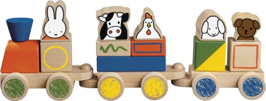 Bambolino Miffy Tretog Med Byggeklosser