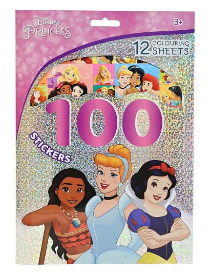 Sense Princess 100 Stickers - Multi/patterned - ONE SIZE