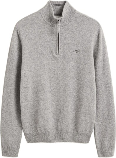 Gant Superfine Lambswool Hz   GREY MELANGE   L
