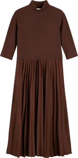 Tommy Hilfiger Slim 5X2 Rib Mix Midi Drs Brown M Tommy Hilfiger Slim 5X2 Rib Mix Midi Drs Brown M