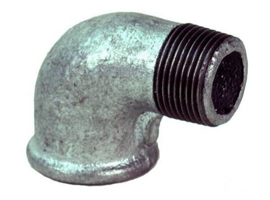 Gelia 3015145042 Rørvinkel 90°, galv, adusert, inv/utv gg G20x90°