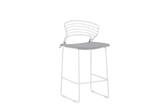 Venture Design Milano barstol Hvit/grå Hvit