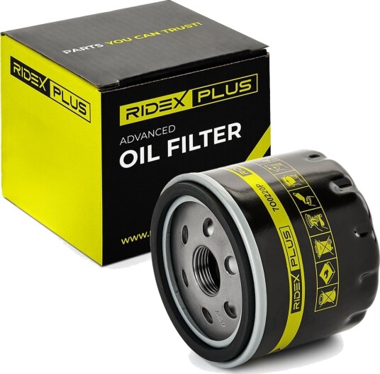 RIDEX PLUS 7O0220P Oljefilter