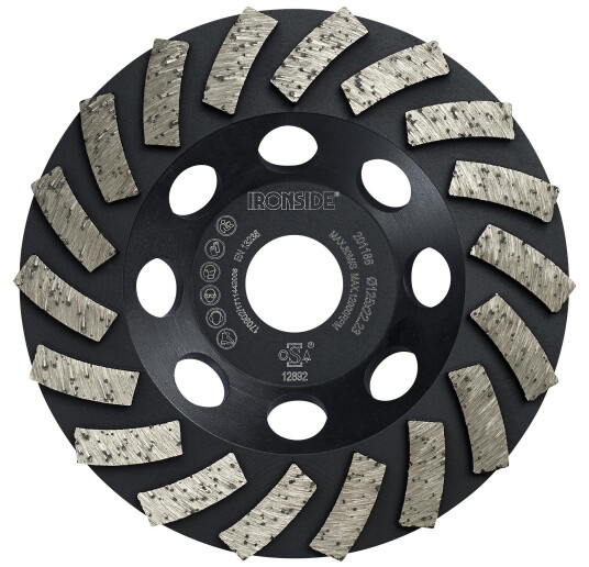 Ironside 201186 Kappeskive 125 x 22,23 x 5 mm Maskintilbehør & forbruk