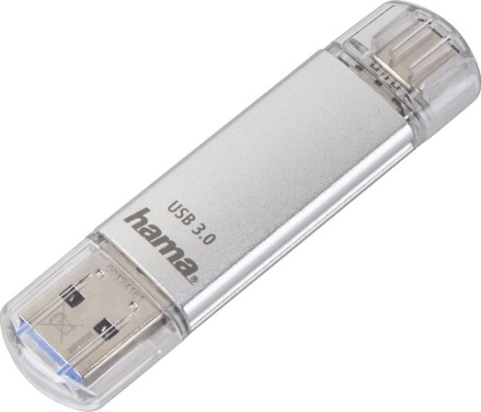 Hama C-Laeta USB-minne 32 GB USB-A USB-C 3.2 Sølv