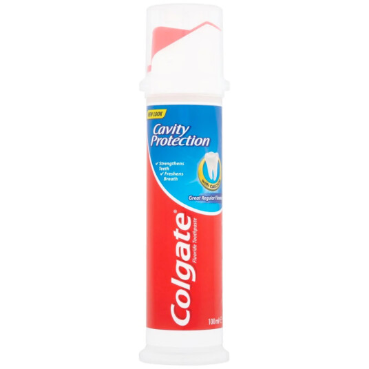 Colgate tannkrem hulromsbeskyttelsespumpe 100 ml. Colgate tannkrem hulromsbeskyttelsespumpe 100 ml.