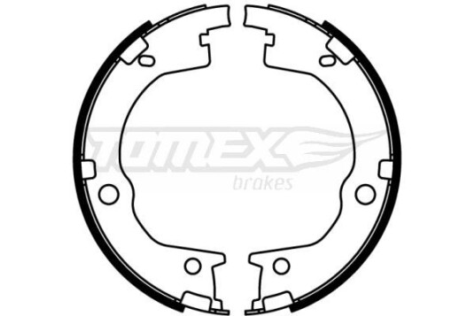 Bremsesko sett TOMEX Brakes TX 22 55