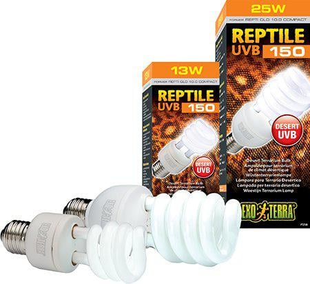 Exoterra Reptile Uvb 150 Fluorescent Lamp 25W E27 (220.1881) Exoterra Reptile Uvb 150 Fluorescent Lamp 25W E27 (220.1881)